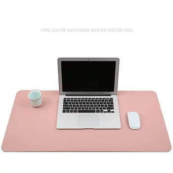 

Ultra Thin WaterproofPVC Desk Blotters Mat Protector Comfortable Writing Surface Large Business Desk Pad 3 Color