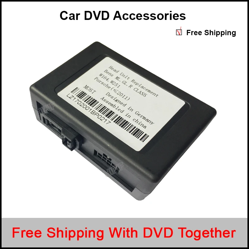 

Optical fiber decoder/canbus for Mercedes Benz ML/R Series; For Porsche Cayenne Series
