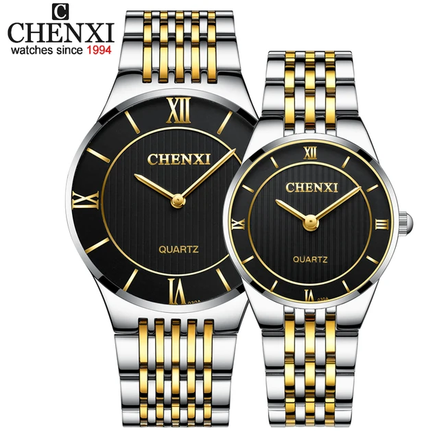 CHENXI Fashion Creative Watches Women Men Quartz-Watch Men's Golden Wrist watche CHENXI Fashion Creative Watches Women Men Quartz-Watch Men's Golden Wrist watche