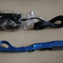 Синий цвет Ультразвуковая Горячая вибрационная Бритва для стрижки волос/Реми волос салон красоты использования