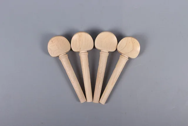 Yinfente Cello Peg 4/4 Full Size Cello Accessories Maple wood Cello Parts Full Size Hand Made