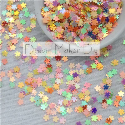 50g Brilliant Spring Flower and Vine Sequins for Crafts and Decoration