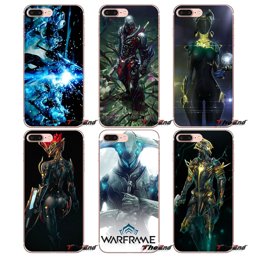 

For Samsung Galaxy S3 S4 S5 MINI S6 S7 edge S8 Plus Note 2 3 4 5 Grand Core Prime Warframe Excalibur Clear TPU Phone Case