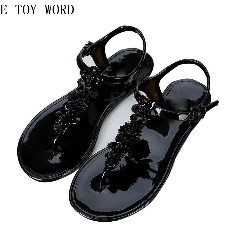 beach plastic sandals