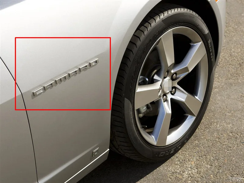Для Chevrolet Camaro Corvette наклейка с эмблемой для автомобиля письмо логотип значок металлические крылья дверь хвост задний багажник эмблема наклейка