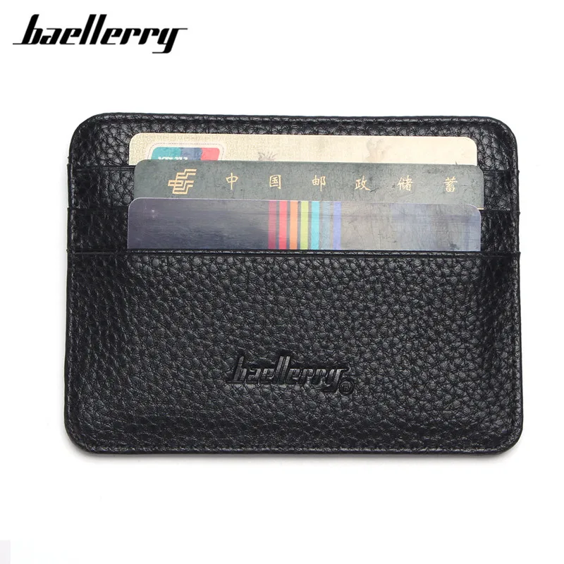 Baellerry искусственная кожа Модные Винтажные ретро мини ID Держатели Бизнес