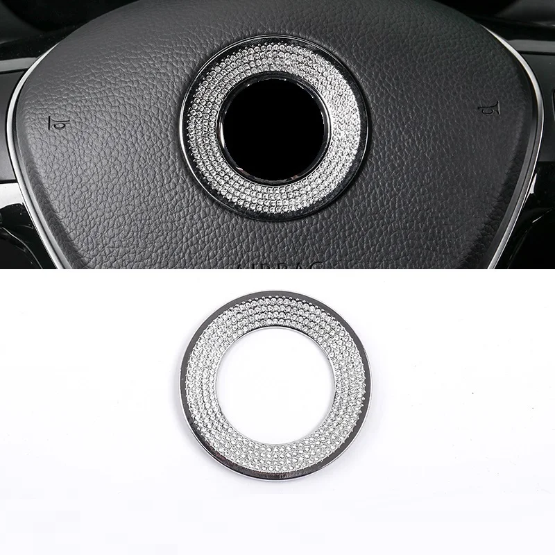 

Automobile Auto Chromium Decorative Upgraded Modified Car Styling Bright Sequins Decoration Sticker 18 19 FOR Volkswagen Golf