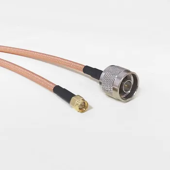 

High quality low-attenuation N Male Plug Switch SMA Male RF coax cable RG142 50CM 20" Adapter for WIFI antenna