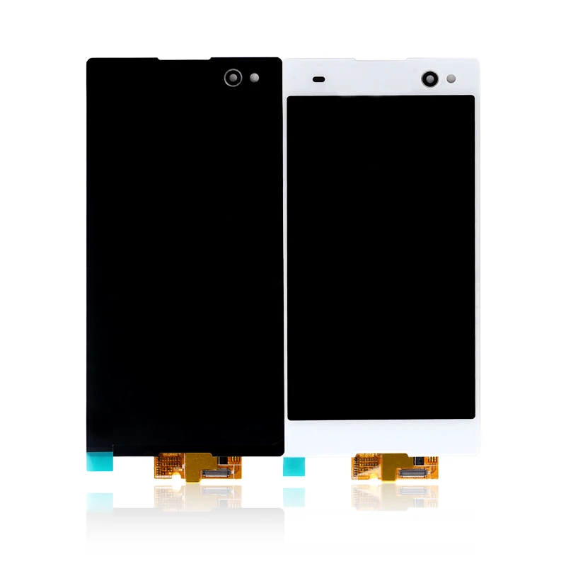 Для Sony для Xperia C3 D2533 D2502 ЖК дисплей кодирующий преобразователь сенсорного экрана в