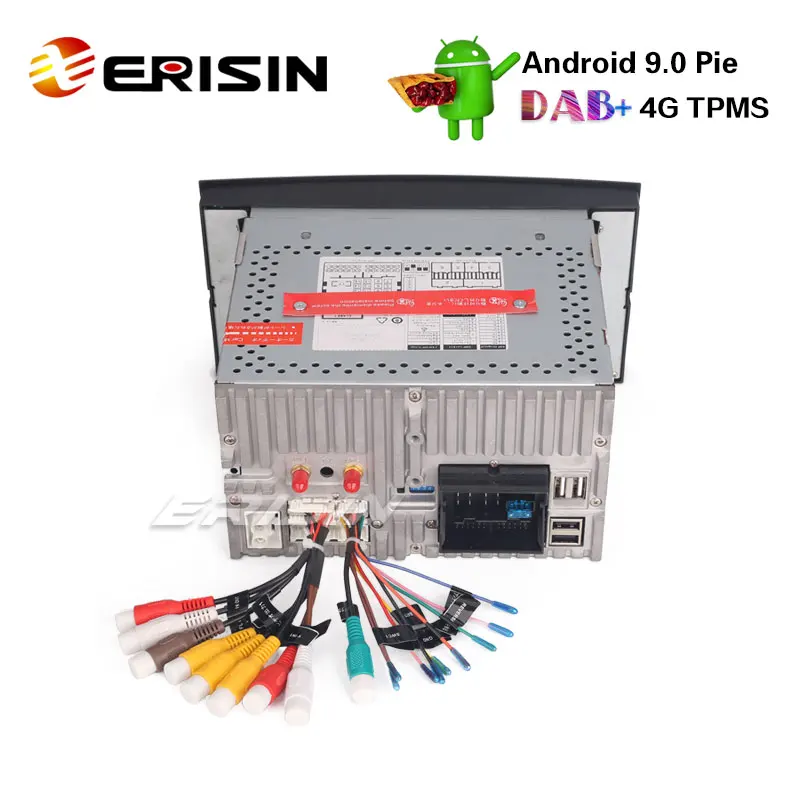 Excellent Erisin ES4856T 7" Android 9.0 Pie Car DVD Player SD GPS 4G OBD DAB+ Radio for VW T5 Multivan TOUAREG 4