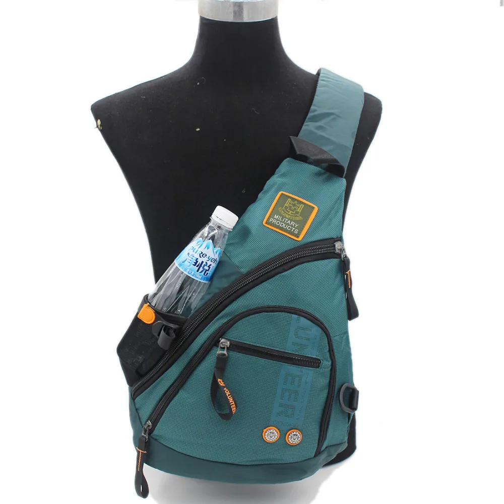 Waterproof Oxford Nylon Men Messenger One Shoulder Rucksack Cross Body
