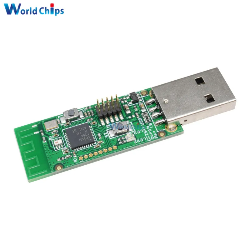 

USB Interface Dongle Capture Packet Zigbee Module Wireless Zigbee CC2531 Sniffer Bare Board Packet Protocol Analyzer Module