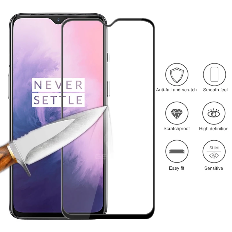 9 H закаленное стекло для oneplus 7 HD Полноэкранный протектор для one plus 3 3t 5 5 t 6 6 t защитное стекло не пленка oneplus 7 oneplus 6