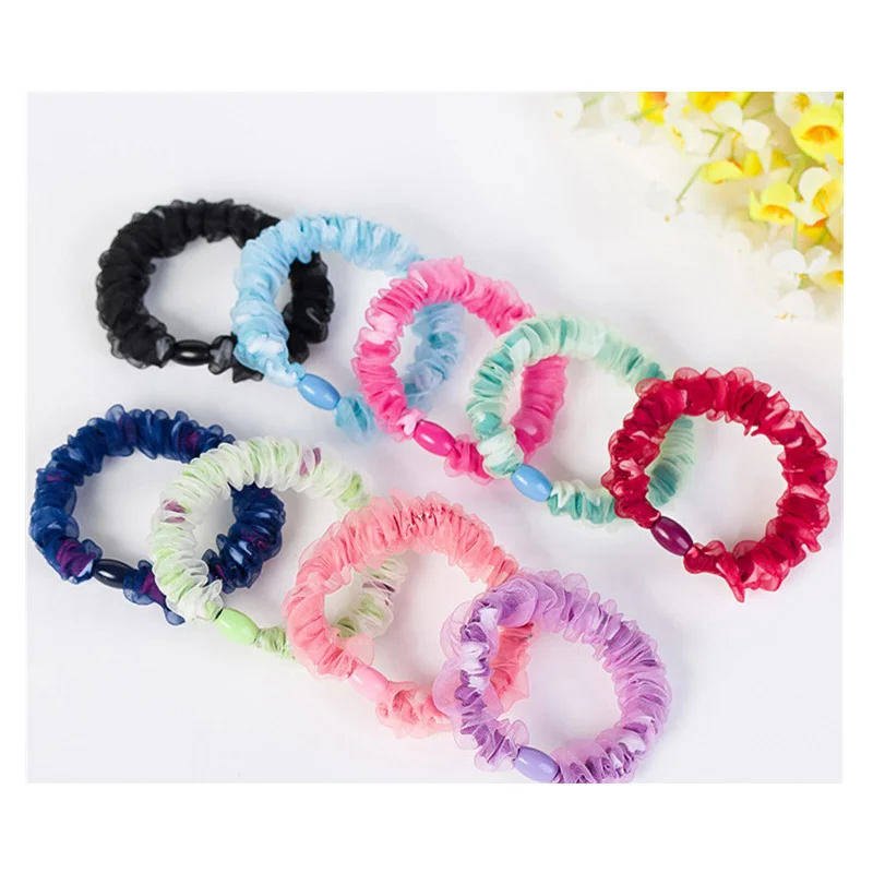 

1pcs Hair Holders Lady Rubber ring Elastic Hair Bands Head Accessories for Women Tie Gum Headbands Rope scrunchies Girl headwear