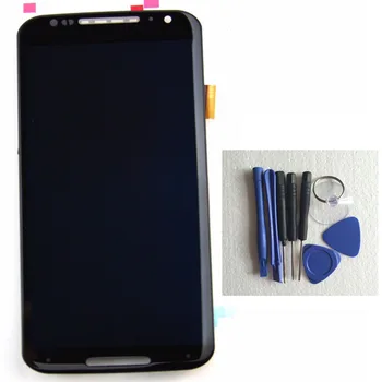 

For Motorola Moto X+1 X2 LCD XT1092 XT1095 XT1096 XT1097 2nd 2014 LCD Display + Touch screen digitizer Assembly + tools , Black