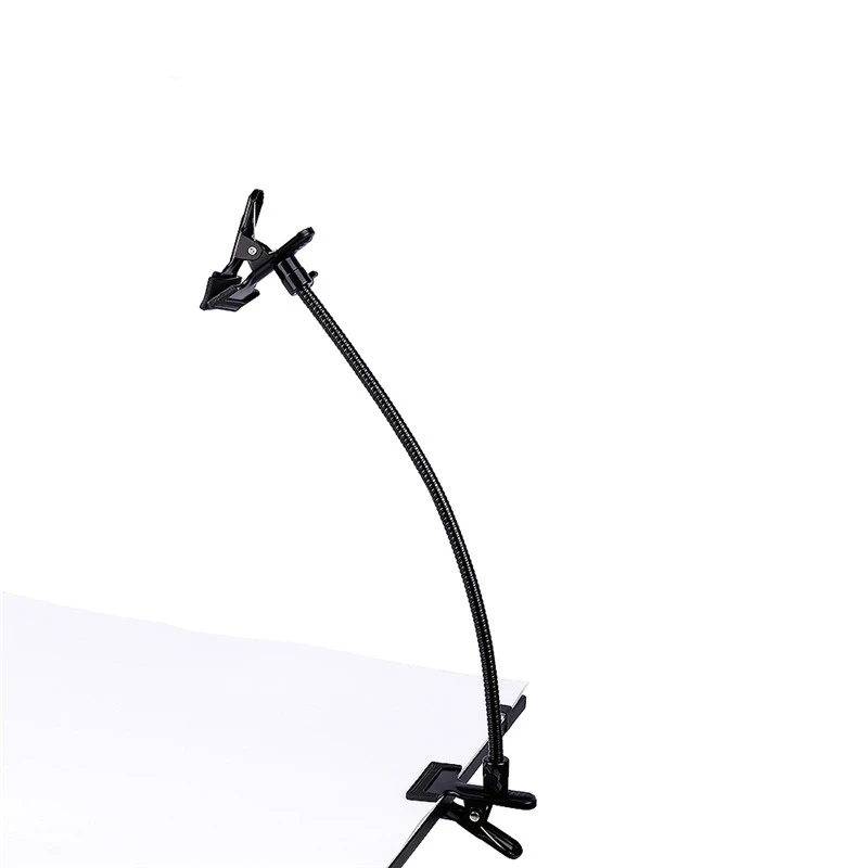  Backdrops Holder Clamp Clip Photography Reflector Clamp Pipe Lighting Stand Flex Arm Photo Fotograf