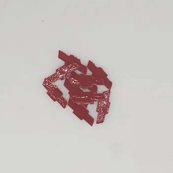 

5PCS/LOT size 18X6mm Remote Key Fob Remote Badge Logo Sticker replacement for Chevrolet key Aluminum DIY metal sticker key logo