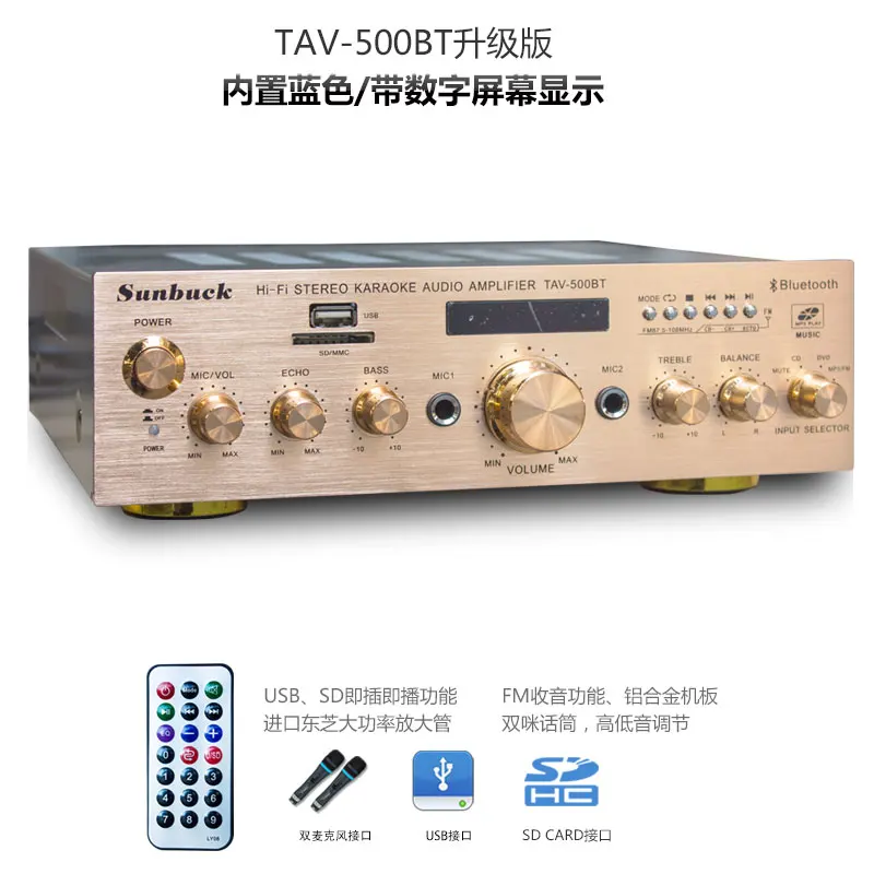 Aliexpress.com : Buy TAV 500BT Bluetooth hifi2.0 amplifier