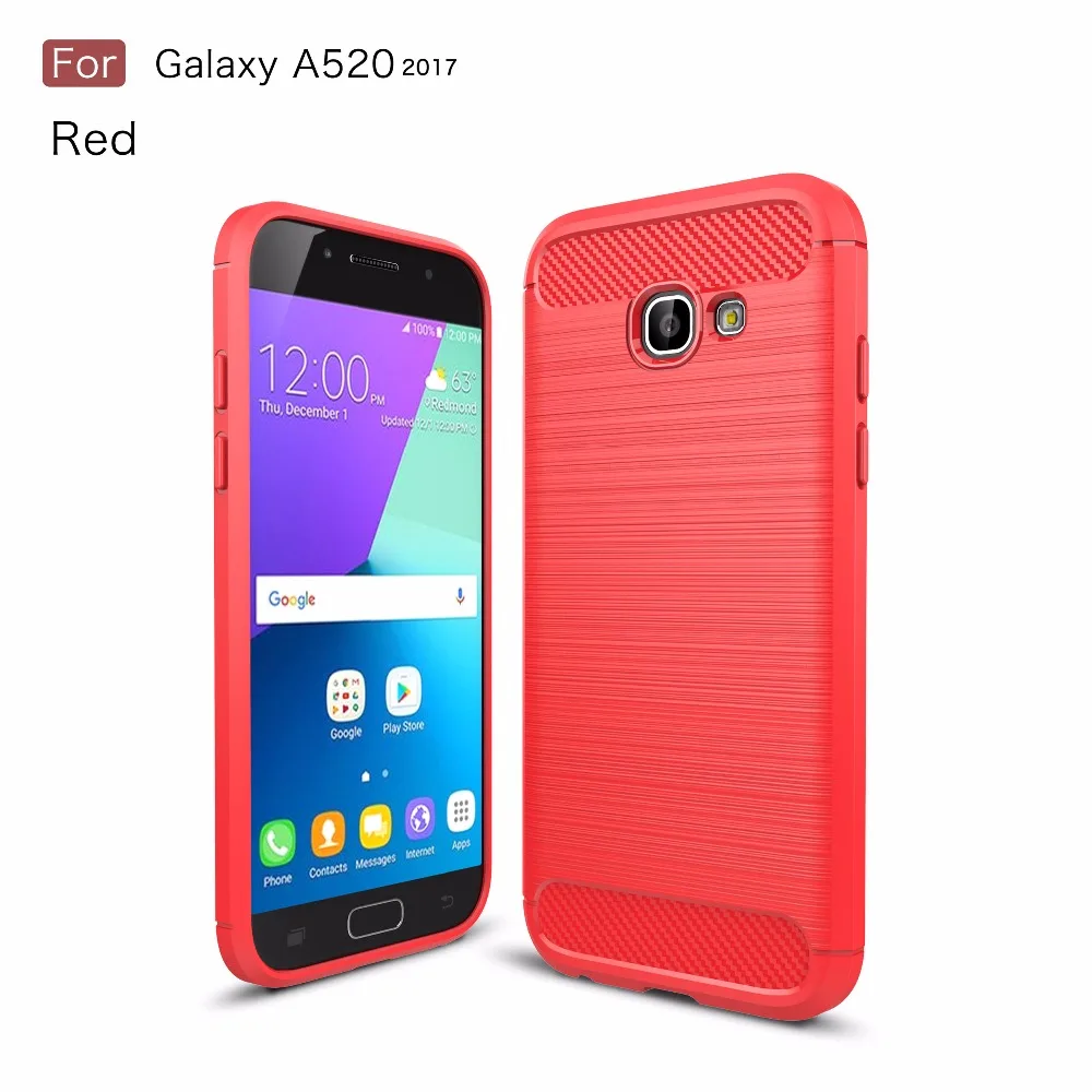 50PCS Mobile Phone Cases for Samsung Galaxy A5 2017 Fiber