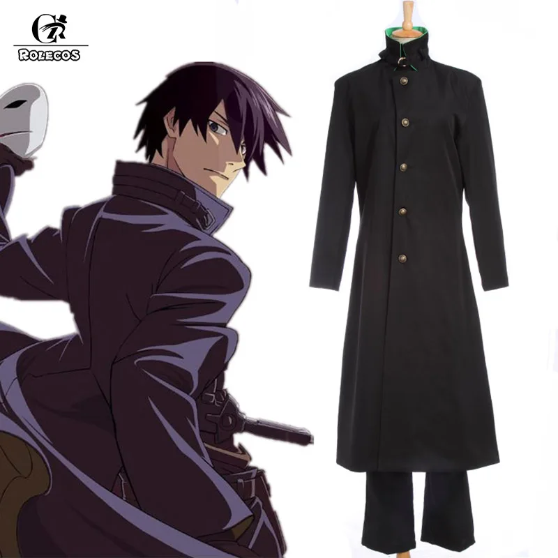 Здесь продается ROLECO Anime Darker Than Black Hei Cosplay Uniform Set Outf...