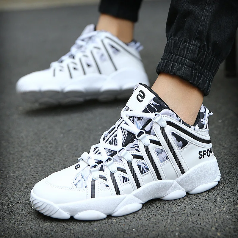 

luxury brand men casual shoes Unisex breathable fashion sneakers Spring/Autumn Mixed Colors high help Outdoor shoes size 36-44