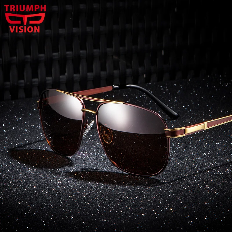 Солнцезащитные очки TRIUMPH VISION Driver мужские с антибликовым покрытием крутые