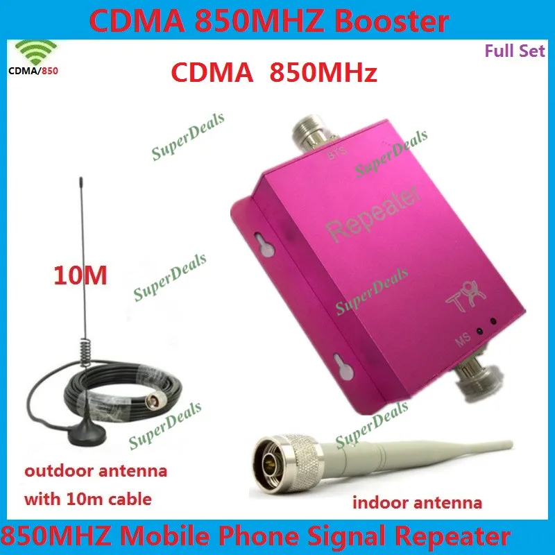 GSM Cell Phone Signal Repeater 850MHz CDMA Mobile Phone