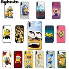 Babaite желтый Миньоны DIY Роскошный Высокий протектор на конце чехол для Apple iPhone 8 7 6 6S Plus X XS MAX 5 5S SE XR Чехол для мобильного телефона