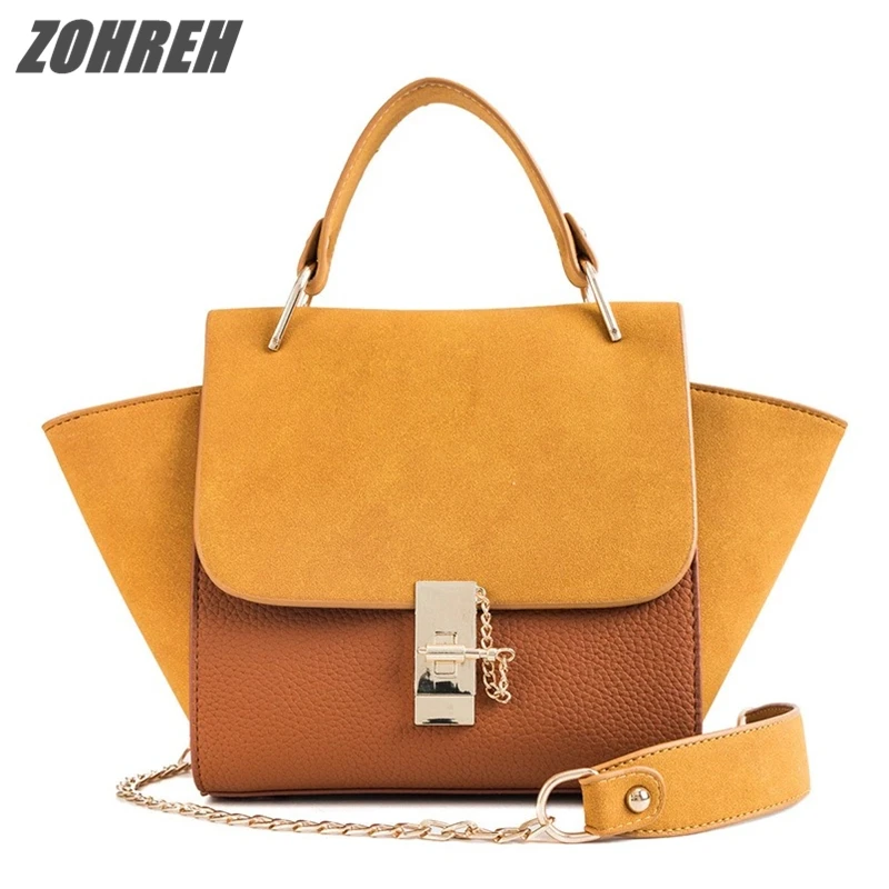 

European style Fashion Female bag 2018 New Quality Matte PU Leather Women's Designer Handbag Ladies Large Shoulder Messenger Bag