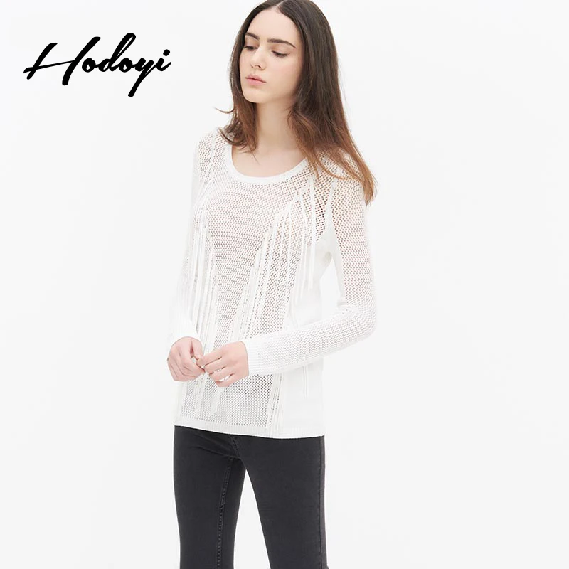 Hodoyi Women Tops Basic Casual Sweet Female Pullover Sweater | Женская одежда