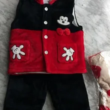 Распродажа; высокое качество; комплект зимней теплой флисовой одежды для маленьких мальчиков с рисунком кораллового бархата; комплект детской зимней одежды из 3 предметов