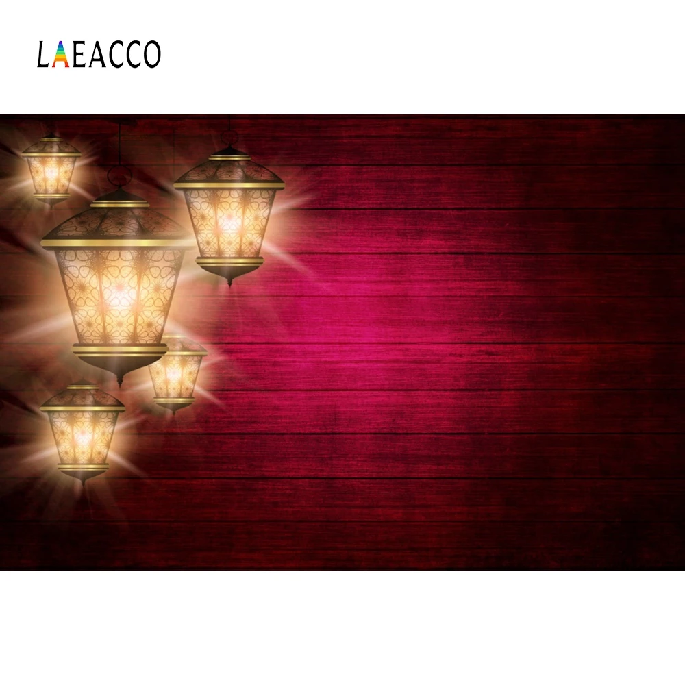 

Laeacco Ramadan Festival Lanterns Fasting Islam Eid Mubarak Photographic Background Scene Photography Backdrops For Photo Studio