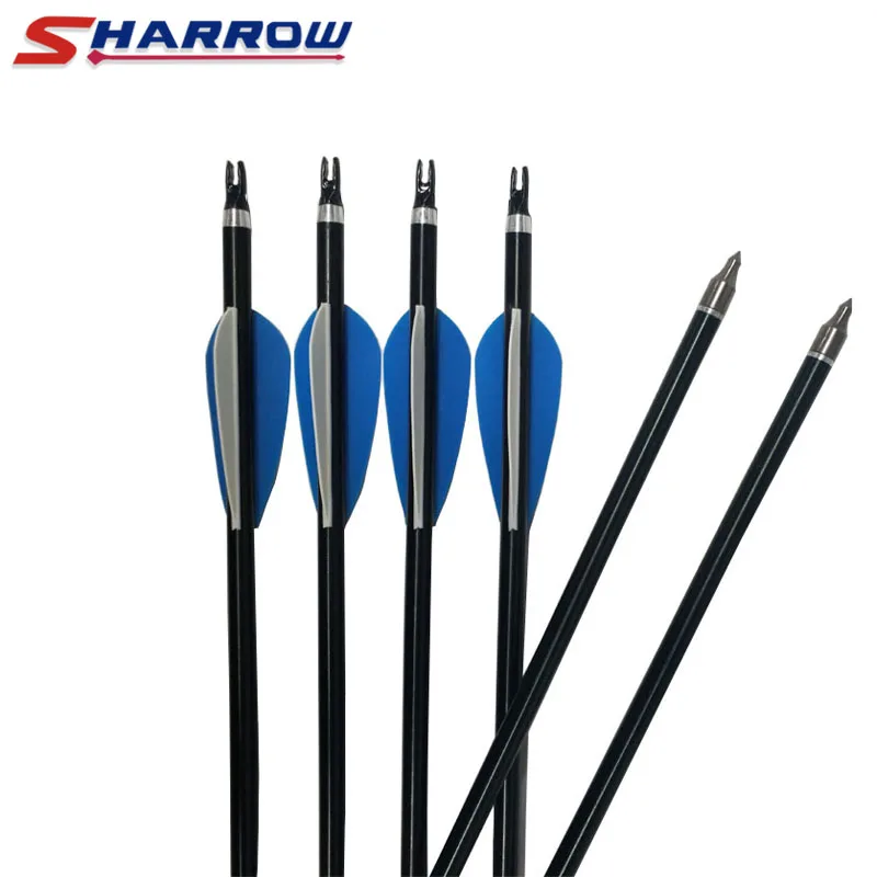 Buy 5 Pcs Archery Aluminium Arrows Replaceable Screw