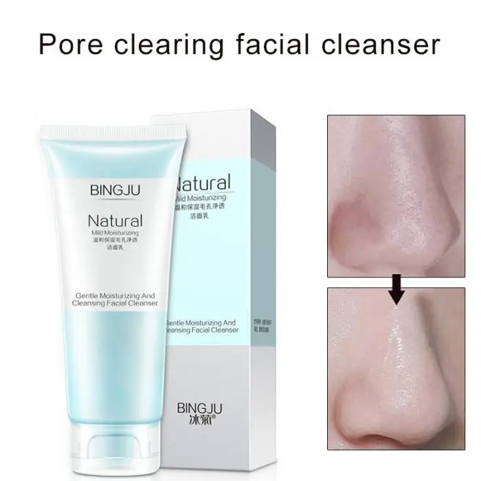 Dropshipping Mild Facial Cleanser Deep Cleaning Pore Moisturizing Oil Control Cleanser SMJ