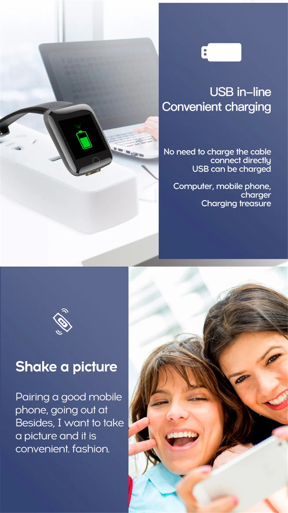 17-130435- Smart Watch Men Blood Pressure Waterproof Smartwatch Women Heart Rate Monitor Fitness Tracker Watch GPS Sport For Android IOS