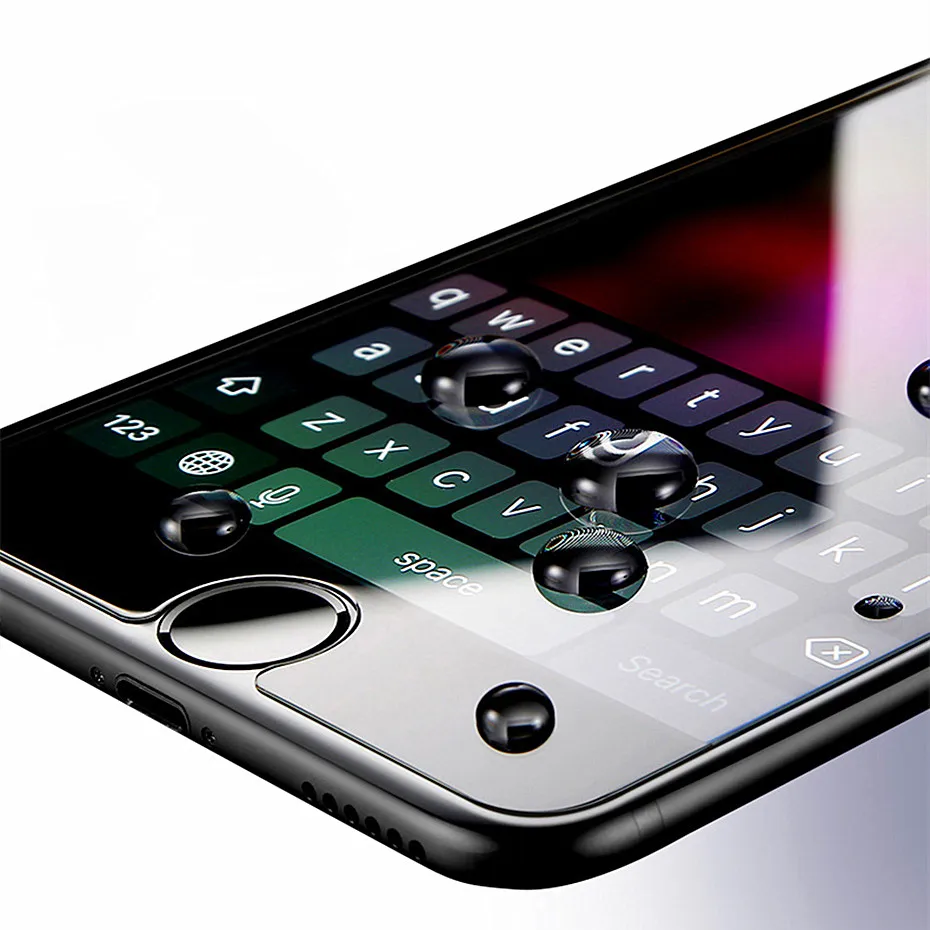 Защитное закаленное стекло 9H для iphone 6 7 5 s se 6s 8 plus XS max XR|Защитные стёкла и плёнки| |
