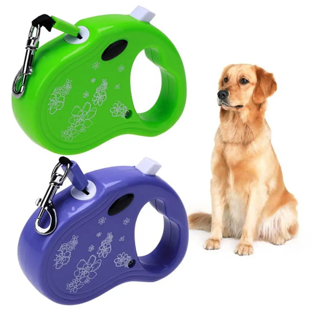 

TPFOCUS Automatic Retractable Floral Printing Dog Puppy Pet Leash for Lead Walking Safety Simple High Quality Pet Cat Dog Rope
