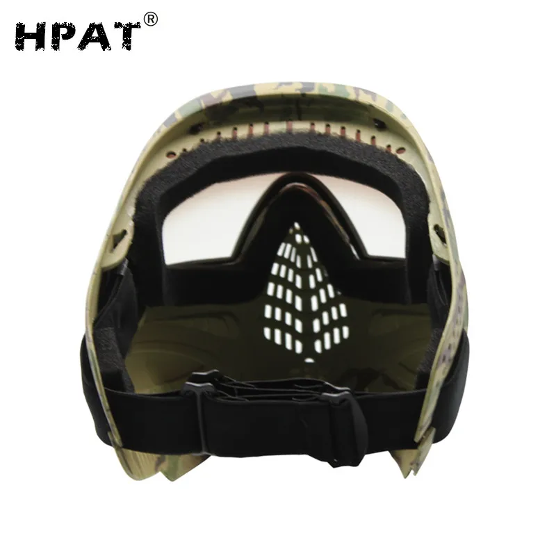 HPAT страйкбольная пейнтбольная маска с синим красителем I4 термальная линза