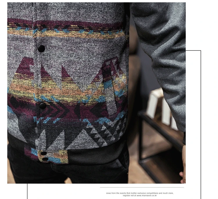 Woolen Bomber Jacket Men Spring Autumn Streetwear Mens Jackets and Coats Chaqueta Hombre Woolen Bomber Jacket Men Spring Autumn Streetwear Mens Jackets and Coats Chaqueta Hombre