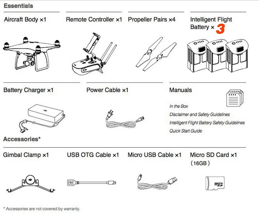 DJI Phantom 4 Drone With 2 Extra Battery Features:Visual Tracking Follow Me,TapFly,Sport Mode,Obstacle Sensing System