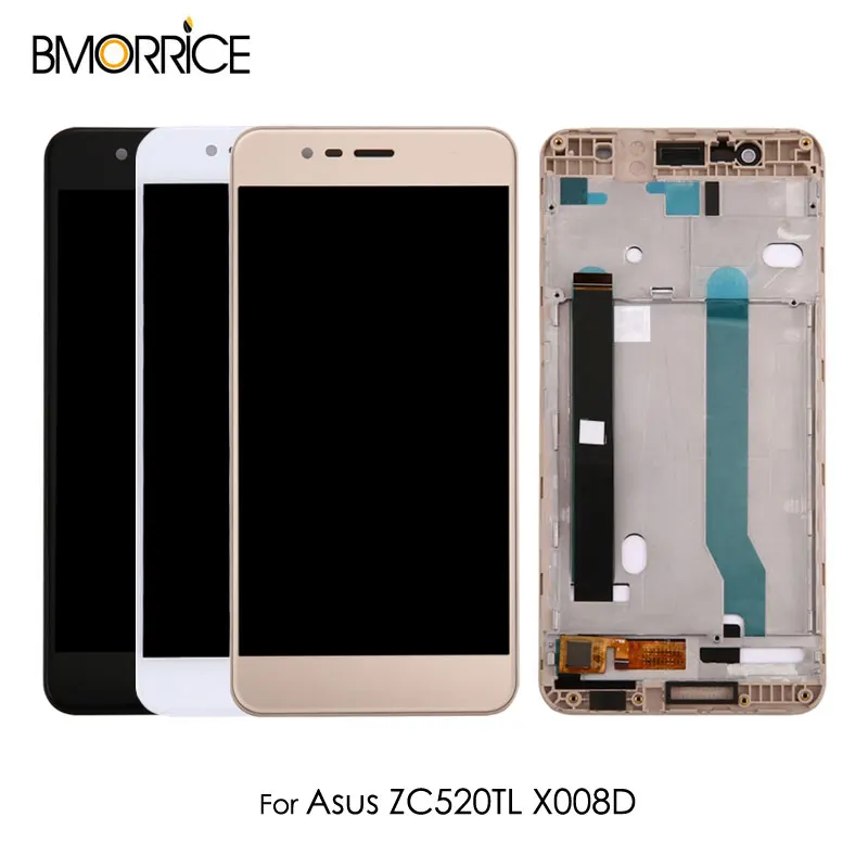 

Original For Asus Zenfone 3 Max ZC520TL X008D LCD Display Glass Touch Screen Digitizer Assembly with Frame 5.2'' 1920x1080
