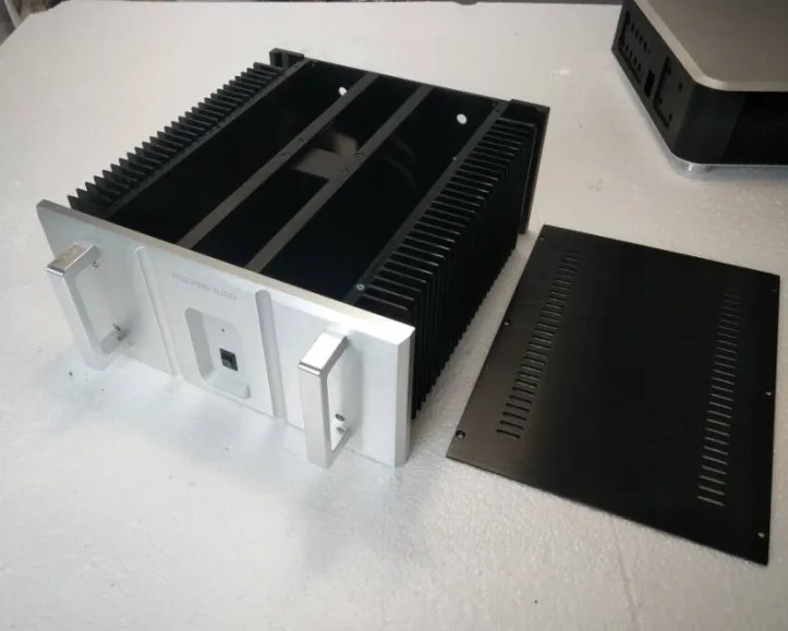 3415 All aluminum amplifier chassis Class A case AMP Enclosure DIY box ( 340*150*355mm) | Электроника