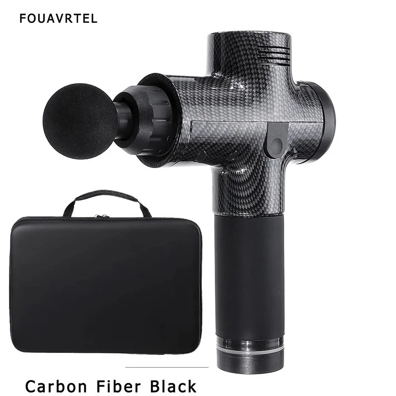 

FOUAVRTEL Electronic Therapy Muscle Massage Gun Pain Relief Device High Frequency Vibration Massage Gun Body Relaxation