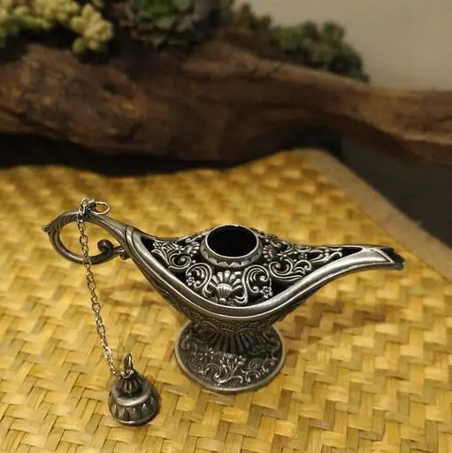Hot Sale Fairy Tale Aladdin Magic Lamps Tea Pot Genie Lamp Vintage Toys Home Decoration For Children Gifts Hot Sale Fairy Tale Aladdin Magic Lamps Tea Pot Genie Lamp Vintage Toys Home Decoration For Children Gifts