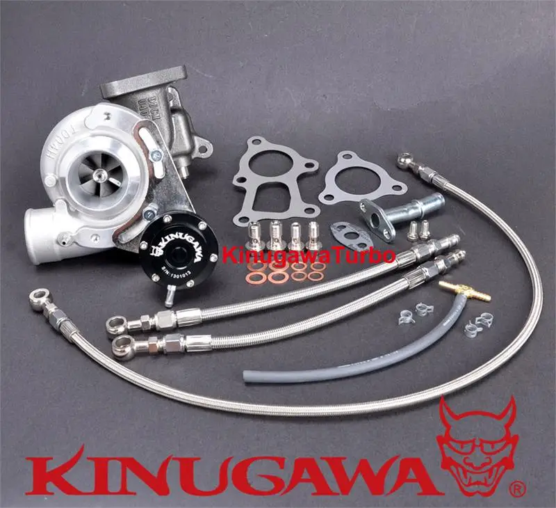 Турбокомпрессор Kinugawa Mit * ubishi 4D56T 2 5 и 50% HP с масляным водяным охлаждением #301 02034