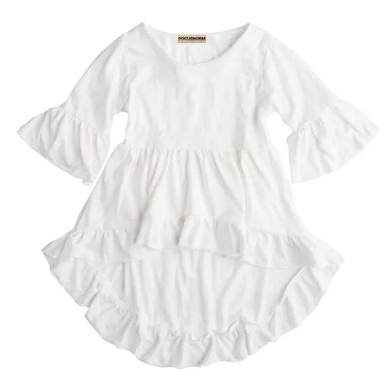 1 шт. новая летняя блузка для девочек симпатичня элегантная одежда для принцесс топ рубашка одежда