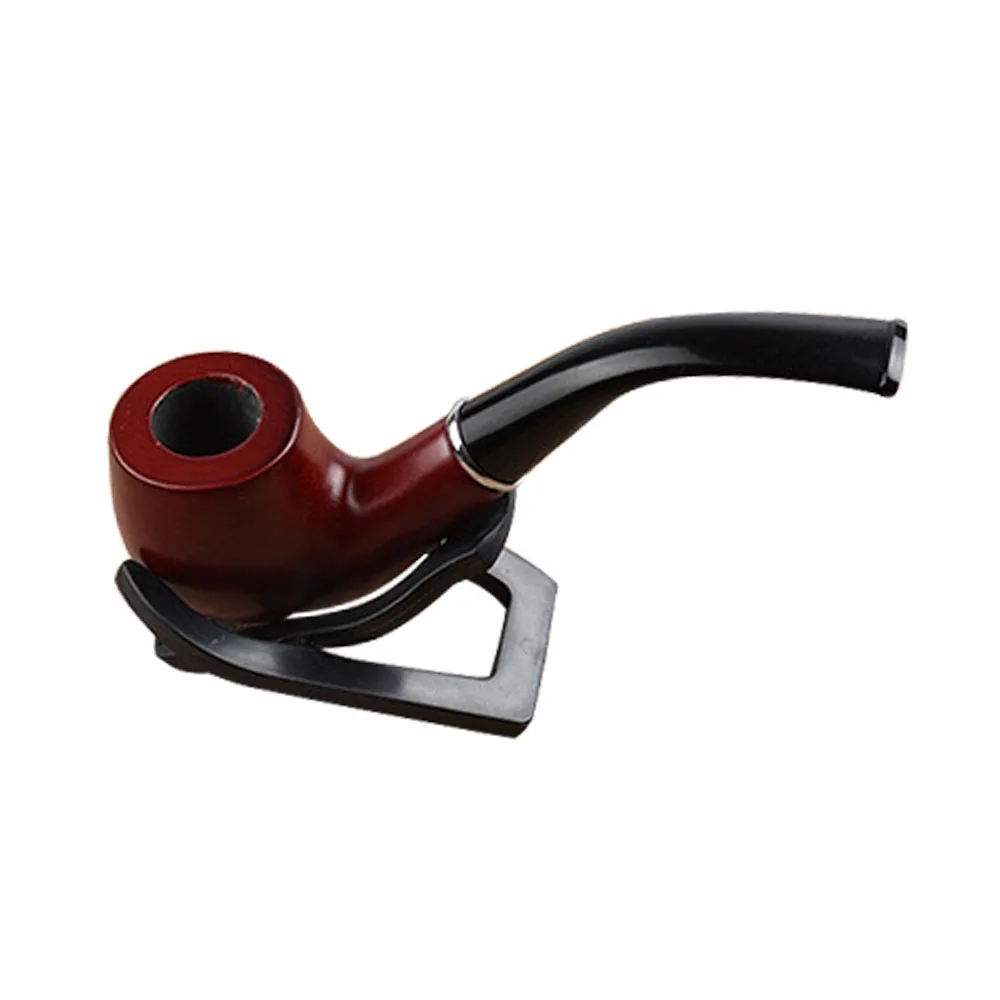 

1PC New Design Brand Cigarette Smoking Pipe New 1x Durable Wooden Smoking Tobacco Pipe