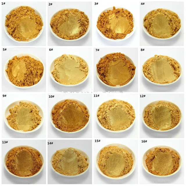 

50g gold color Healthy Natural Mineral Mica Powder DIY For Soap Dye Soap Colorant makeup Soap Powder Free Shipping