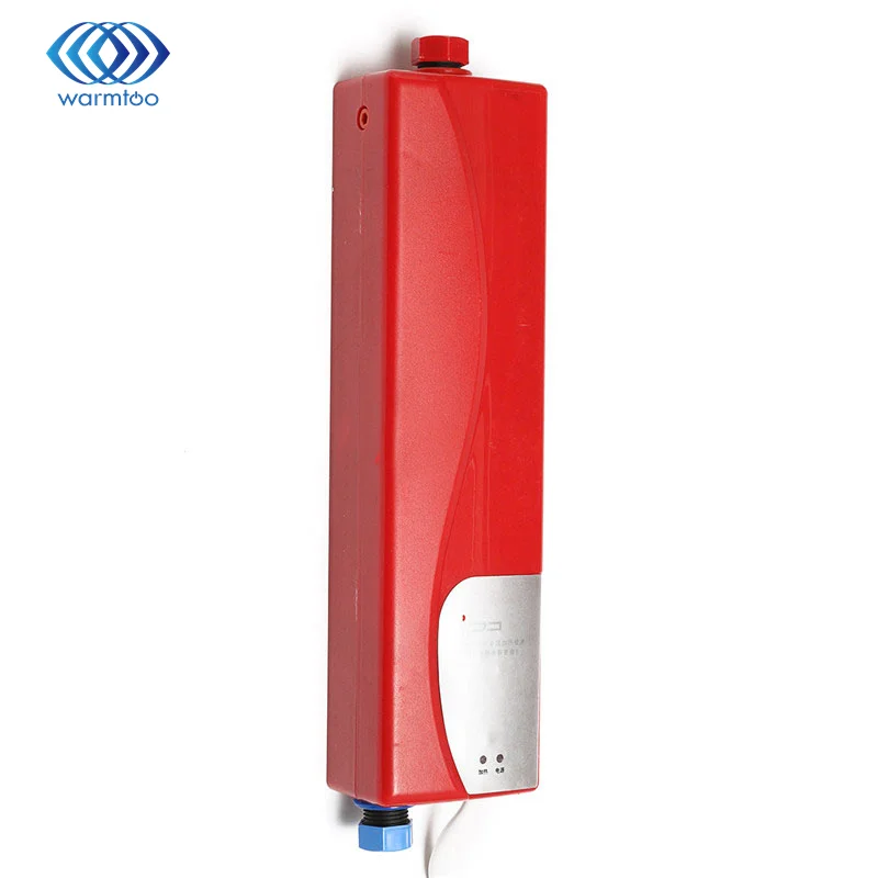 Buy Electric Water Heater 220V Instant Tankless Heating Shower LED Lights