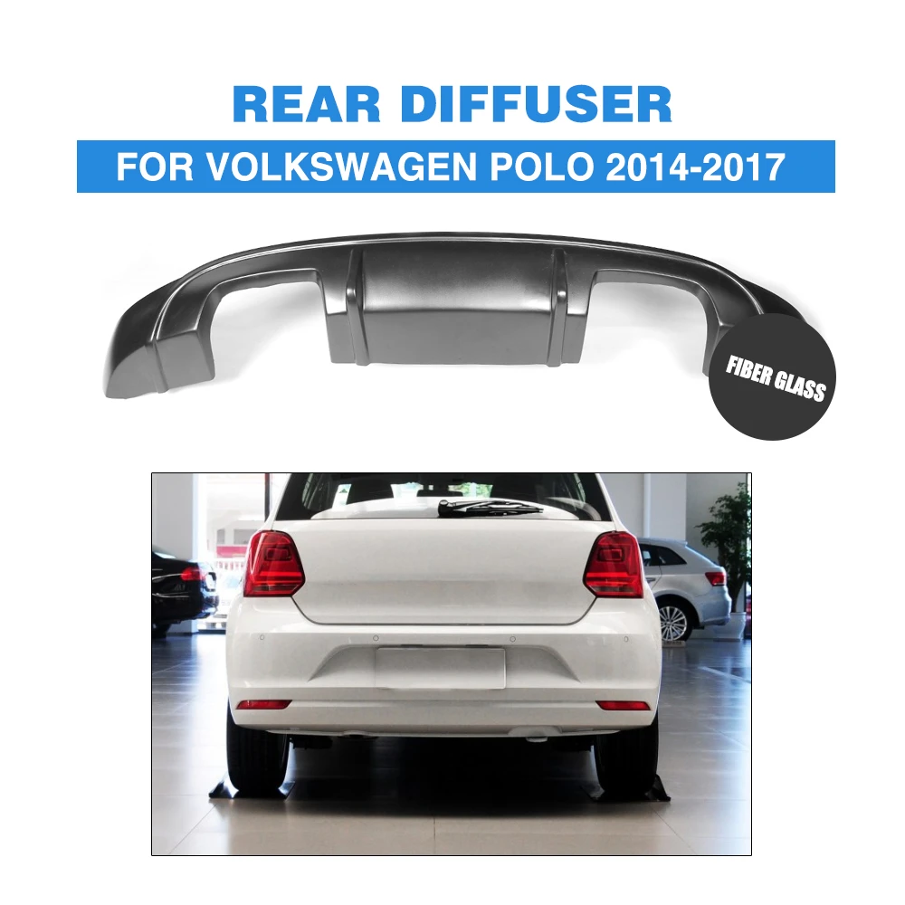 Vw polo rear bumper diffuser Clearance